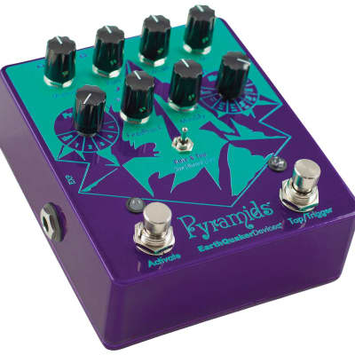 New Earthquaker Devices Pyramids Stereo Flanging Device Guitar Effects Pedal image 2