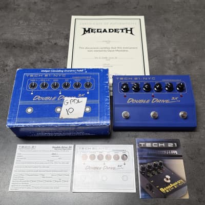 Reverb.com listing, price, conditions, and images for tech-21-double-drive-3x