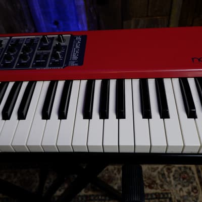 Nord Electro 2 SW73 Semi-Weighted 73-Key Digital Piano 2002 - 2009 - Red with Keyboard Stand & Sustain Pedal image 5