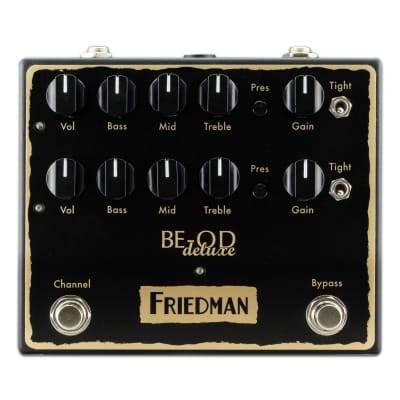 Friedman BE-OD Deluxe Overdrive Black for sale