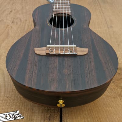 Ortega Timber Series 6-string Acoustic Guitarlele Ebony RGL5EB image 7