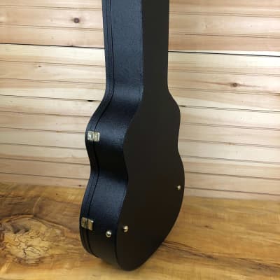 Martin Hardshell Plush Case for 000 Size Guitars - Black w/ Green Interior image 4