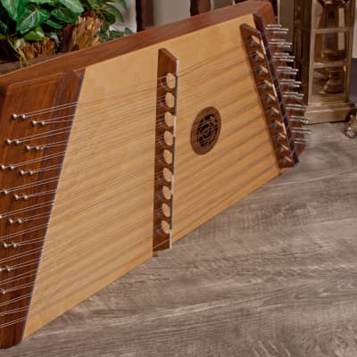 Roosebeck DH10-9D Double Strung 10/9 Hammered Dulcimer w/Hammers & Tuning Tool image 3