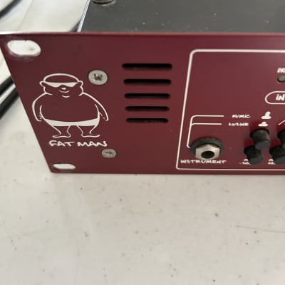 TL Audio 2 FAT Fatman Series Mic Preamp / Compressor 2000s - Red | Reverb UK