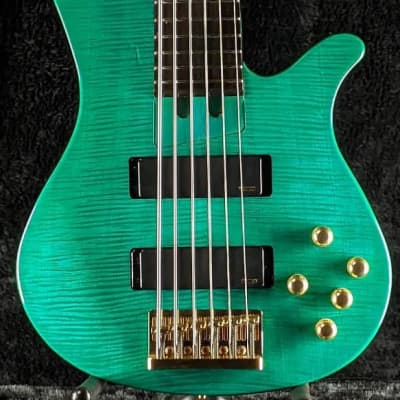 Yamaha RBX 6JM John Myung (Dream Theater) Signature 6-string bass Turquoise FREE Domestic Shipping image 4