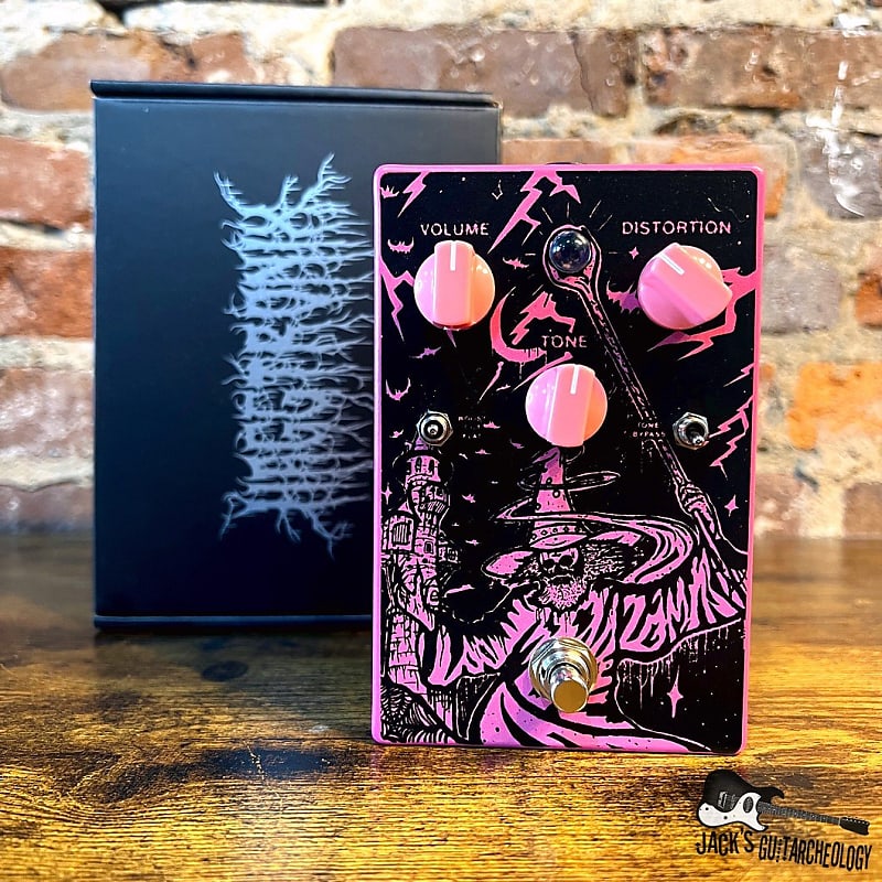 Haggtronix Rotten Sorcerer Pink Fuzz Pedal (Glows in the | Reverb UK