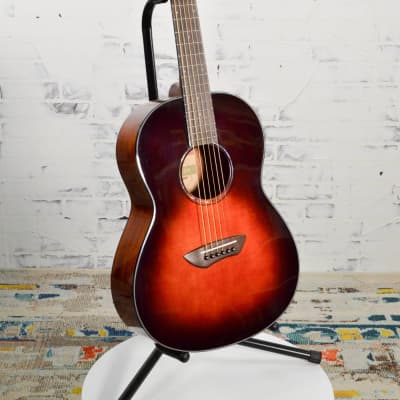 New Yamaha CSF1M Compact Folk Acoustic Electric Guitar Tobacco Brown Sunburst w/Hard Bag image 3