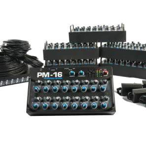 Elite Core Audio PM-16-CORE-6 Complete Personal Monitoring Mixer (6-Pack)