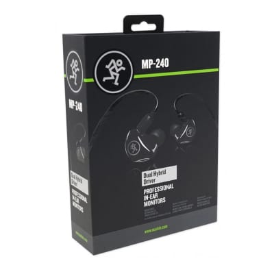 MACKIE MP-240 Dual Hybrid Driver IEM Personal Monitors with Tips and Case image 9