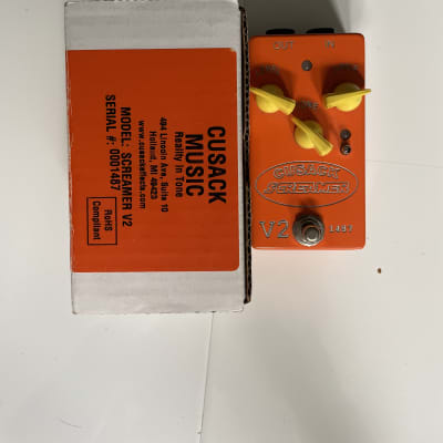 Reverb.com listing, price, conditions, and images for cusack-music-screamer-overdrive-v2