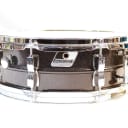 90's Ludwig LM404 Acrolite 5"X14" Snare Drum in Black Galaxy