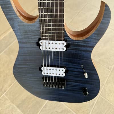 Mayones Duvell 6 Standard Transparent Graphite | Reverb