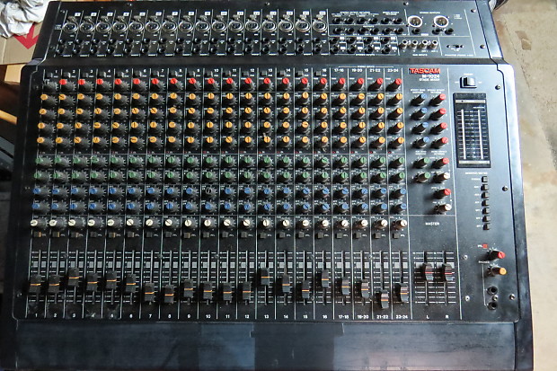 Tascam M-1024 24-Channel Stage Recording Mixer