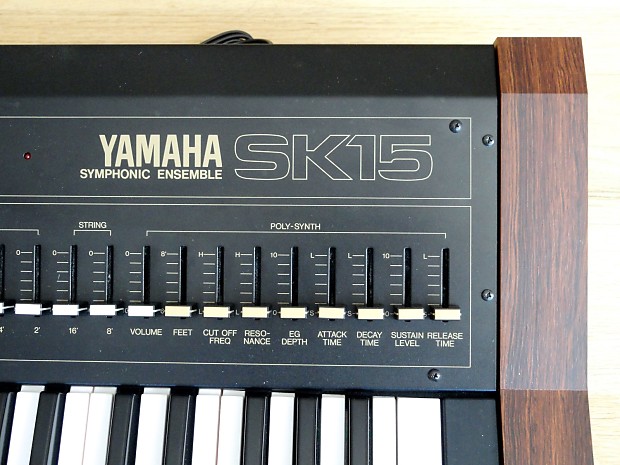1970s Yamaha SK15 Symphonic Ensemble Vintage Analog Keyboard