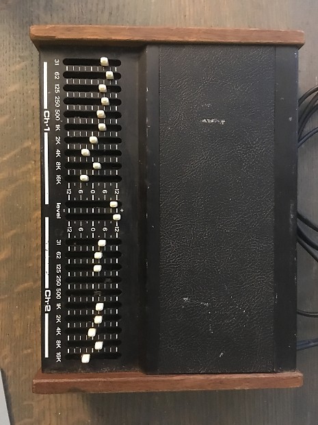 ギター MXR 114 2ch EQ 10band made in USA Vintage MXR 114 - Stereo 10 Band Stereo Graphic Equalizer