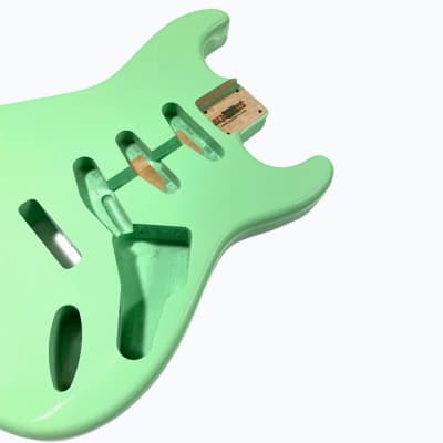 Allparts SBF-SFG Sea Foam Green Finished Replacement Body for Stratocaster® image 2