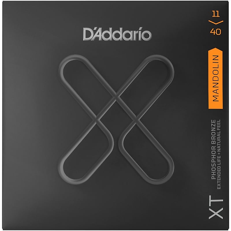 D'Addario XTM1140 XT Phosphor Bronze Mandolin Strings 11-40 image 1