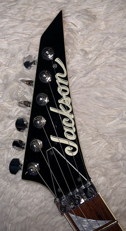 1998 Jackson Dinky flame top electric guitar made in Japan