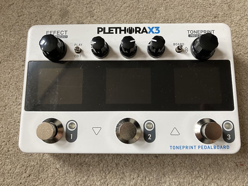 TC Electronic Plethora X3 TonePrint MultiEffects Pedalboard Reverb
