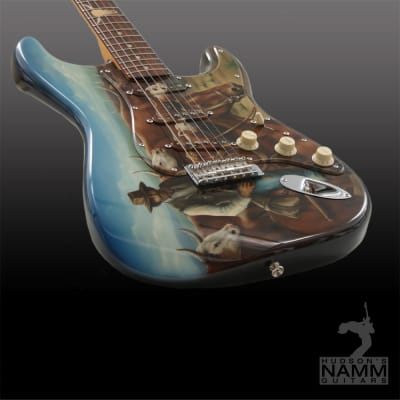 2011 Fender Custom Cowboy & Cattle Strat NOS Todd Krause Masterbuilt Hand Painted by Dan Lawrence NEW! image 1