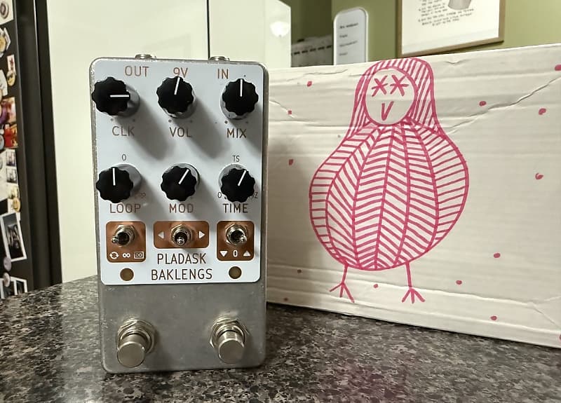 ギター pladask elektrisk matrise Pladask Elektrisk Baklengs | Reverb