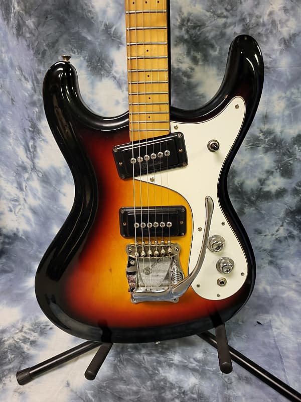 Video Demo Vintage RARE 1967 Firstman Mosrite 65 Japan