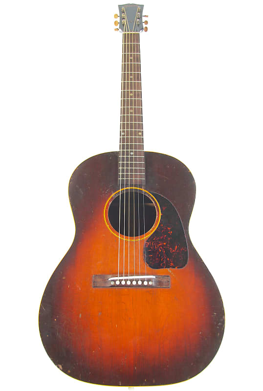 Gibson LG-2 1948 - surprising vintage guitar  well loved, with a sound  to die for + check video!