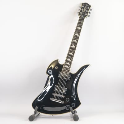 2008 B.C. Rich Mockingbird Special Electric Guitar - Black image 3