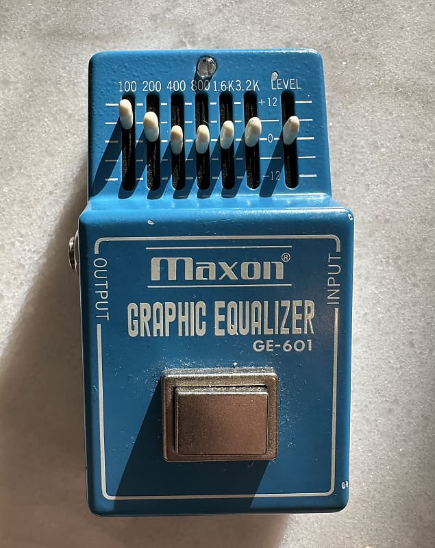 Maxon GE601 Graphic Equalizer 1980s | Reverb