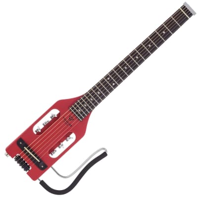 Traveler Guitar Ultra-Light Acoustic Travel Guitar (Vintage Red) image 1