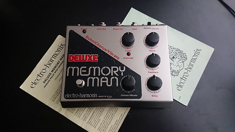 MN3005 Daka-ware Knobs Older Version - PSU, Manual - Electro-Harmonix  Deluxe Memory Man 1990s PICO