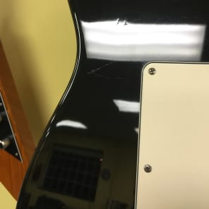 1989 Fender Stratocaster Plus Electric Guitar Black Strat Gold Lace Sensor image 19