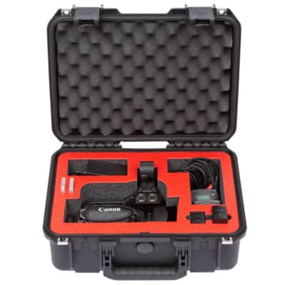 SKB Cases iSeries 1510-6 Injection Molded Mil-Standard Waterproof Case with Foam Interior for Canon XA11, XA15, XA40, XA45 Camcorder and Other Accessories image 3