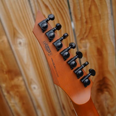 Dean EXILE Select-7 Multiscale Kahler Burl Maple 7-String Electric Guitar w/ Case image 6