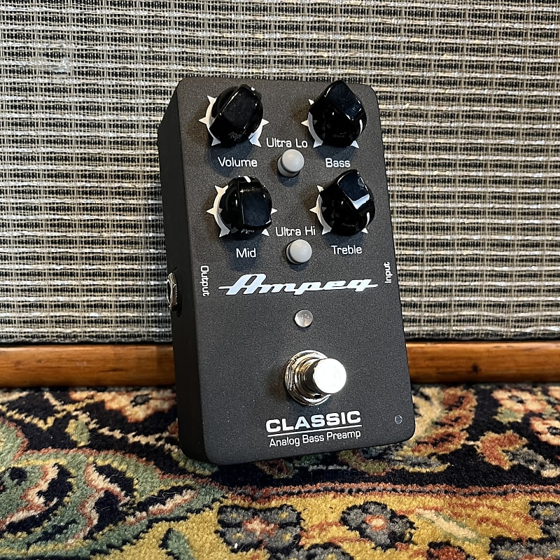 Ampeg Classic Analog Bass Preamp 2010s - Black | Reverb