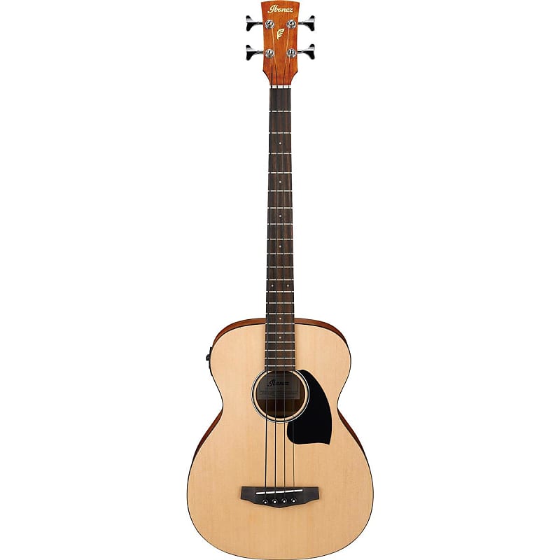 Ibanez Performance Series Acoustic Electric Bass Guitar, Laurel Fretboard, Open Pore Natural image 1