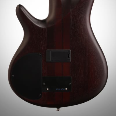 Ibanez SRF700 Portamento Fretless Electric Bass - Brown Burst Flat image 7