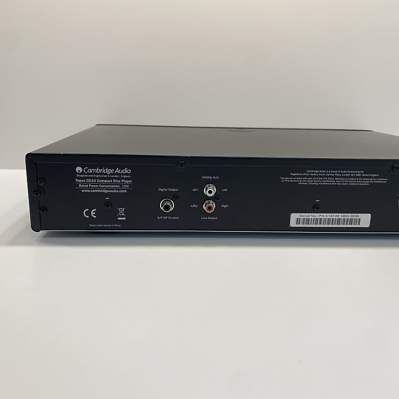 Cambridge Audio CD-10 CD Player