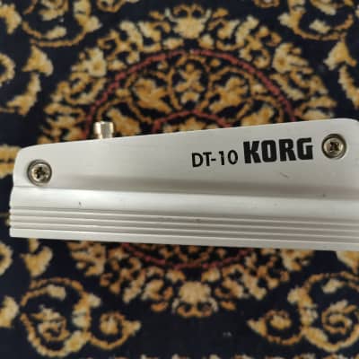 Korg DT-10 Chromatic Pedal Tuner 2000s Silver image 4