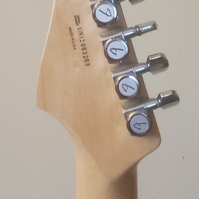 Fender American Deluxe Stratocaster 2012 - Natural ash body image 4