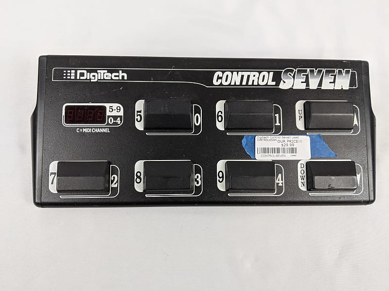 DigiTech Control Seven Midi Switcher image 1