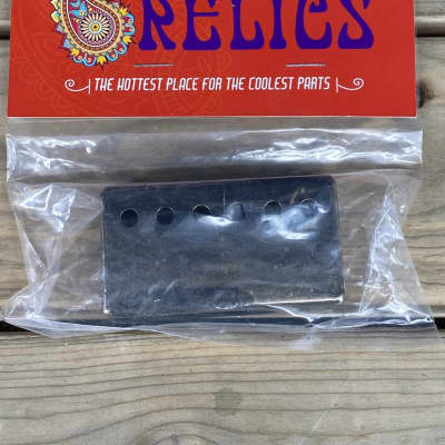 Real Life Relics Aged Nickel Humbucker Cover 51.5 MM Spacing   [CB10] image 1