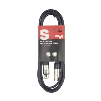 Stagg S-Series Microphone Cable, XLR/XLR (m/f), 3 m (10') image 6