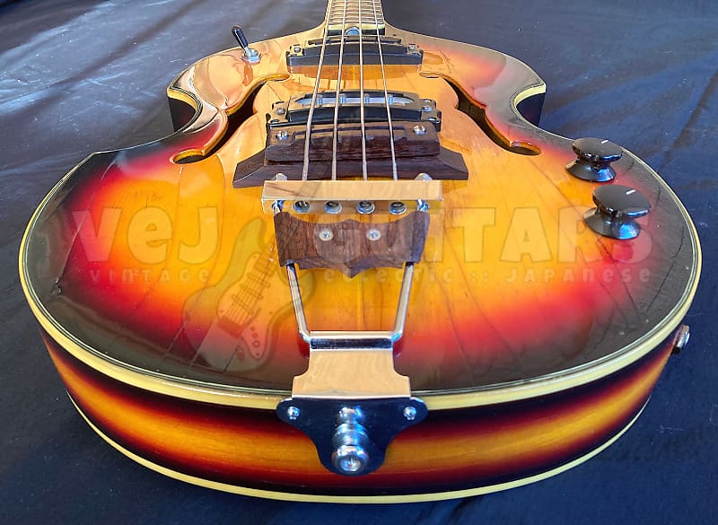 TEISCO HONEY SEB-30 VINTAGE MATSUMOKU JAPAN 1960s SCROLL