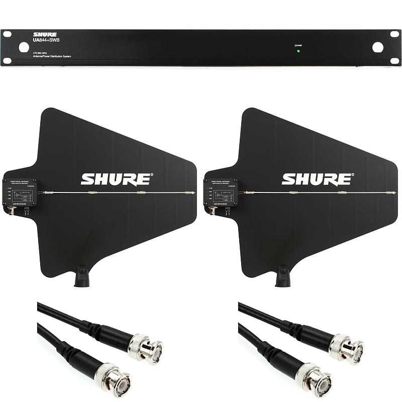 Shure Ua Swb Way Active Antenna Splitter Power Reverb