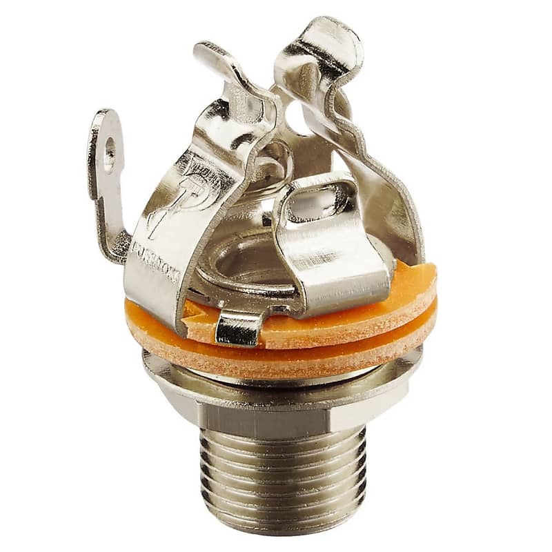 Pure Tone Mono Multi-Contact 1/4 inch Output Jack - Nickel image 1