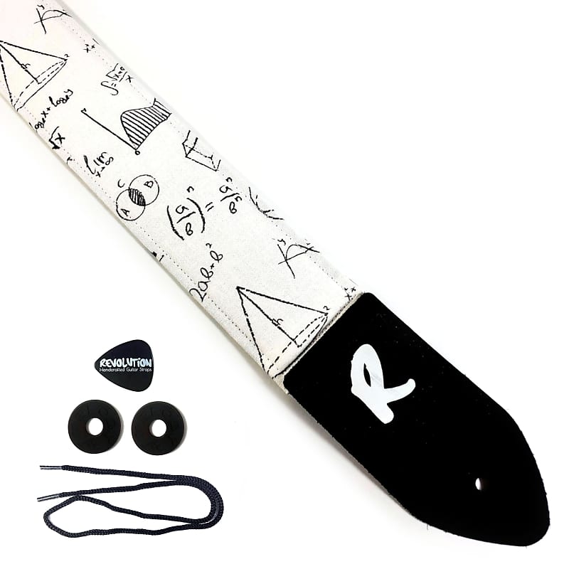 Mathematic Equation Guitar Strap - Calculus Guitar Strap- | Reverb