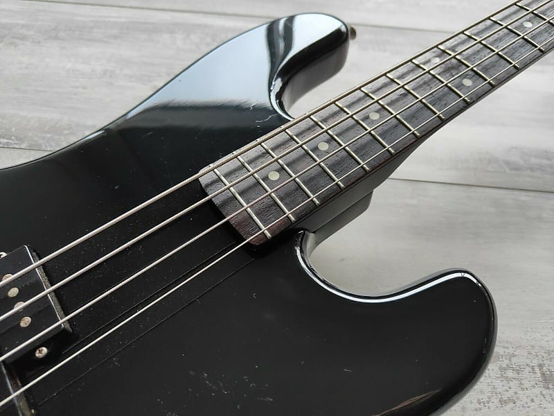 1980's Fernandes Japan Limited Edition PJ Bass (Black) | Reverb