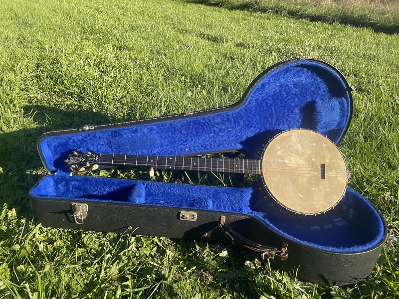 1896 SS Stewart special Throughbred 5 string banjo - All original parts- image 1