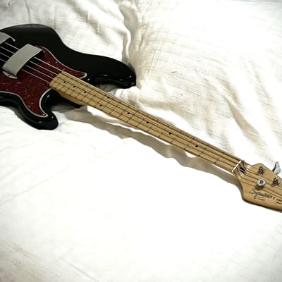 Squier II Precision P Bass, MiK Early’90s Vintage, Orig. Hard Case! image 6